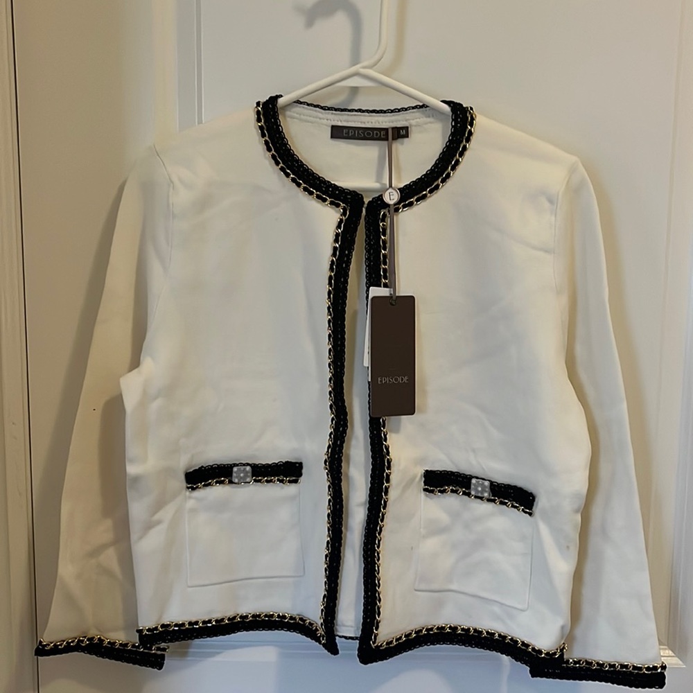 Episode cotton cardigan size M